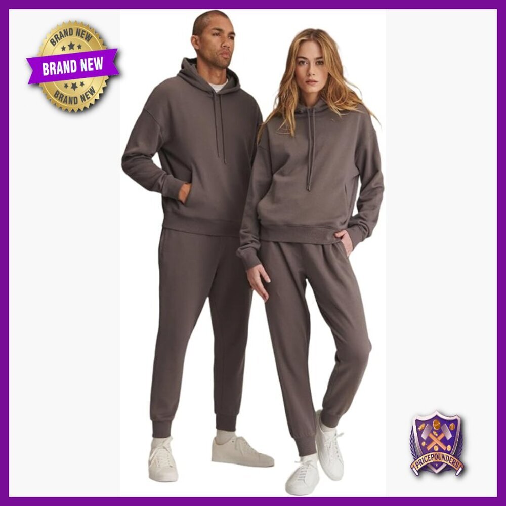 Unisex French Terry Joggers Cotton Cashmere Sweatpants Relaxed Fit